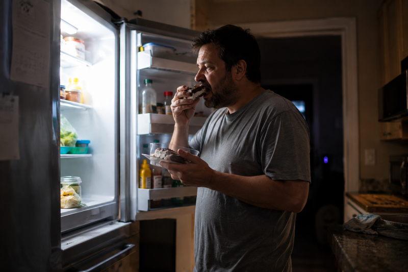 Reason #2: Stress is making you eat more at night