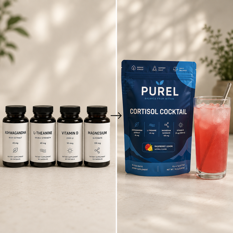 Reason #6: One Formula Instead Of Four Separate Bottles