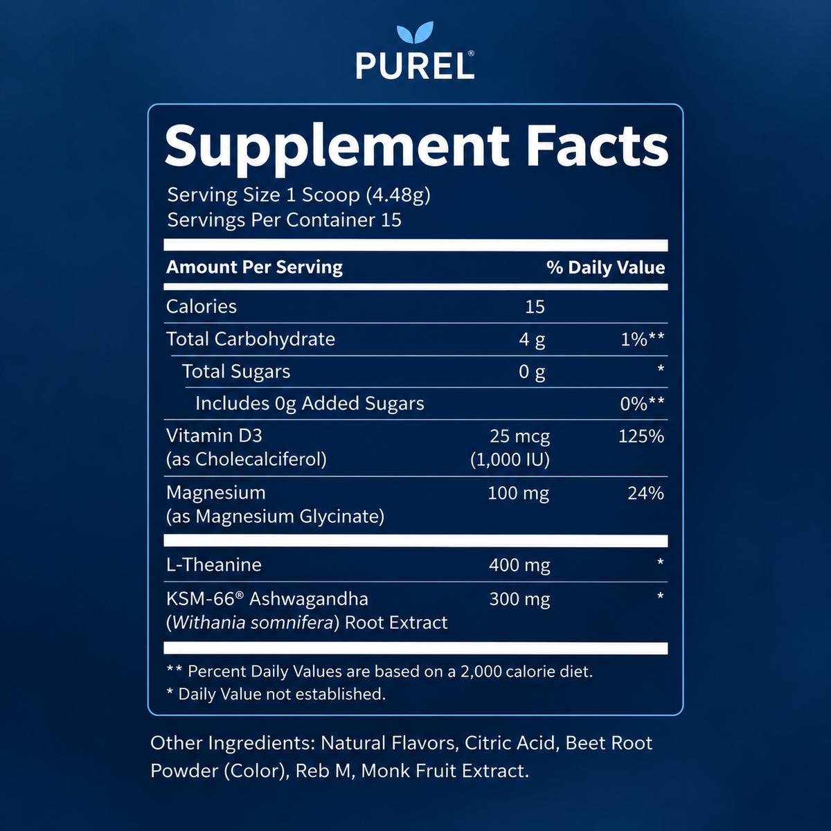 Purel® Cortisol Nighttime Cocktail