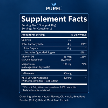 Purel® Cortisol Nighttime Cocktail